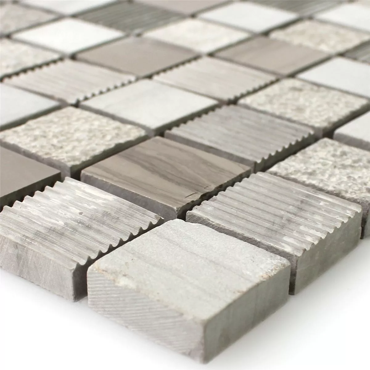 Mosaic Tiles Natural Stone Mocca Brown