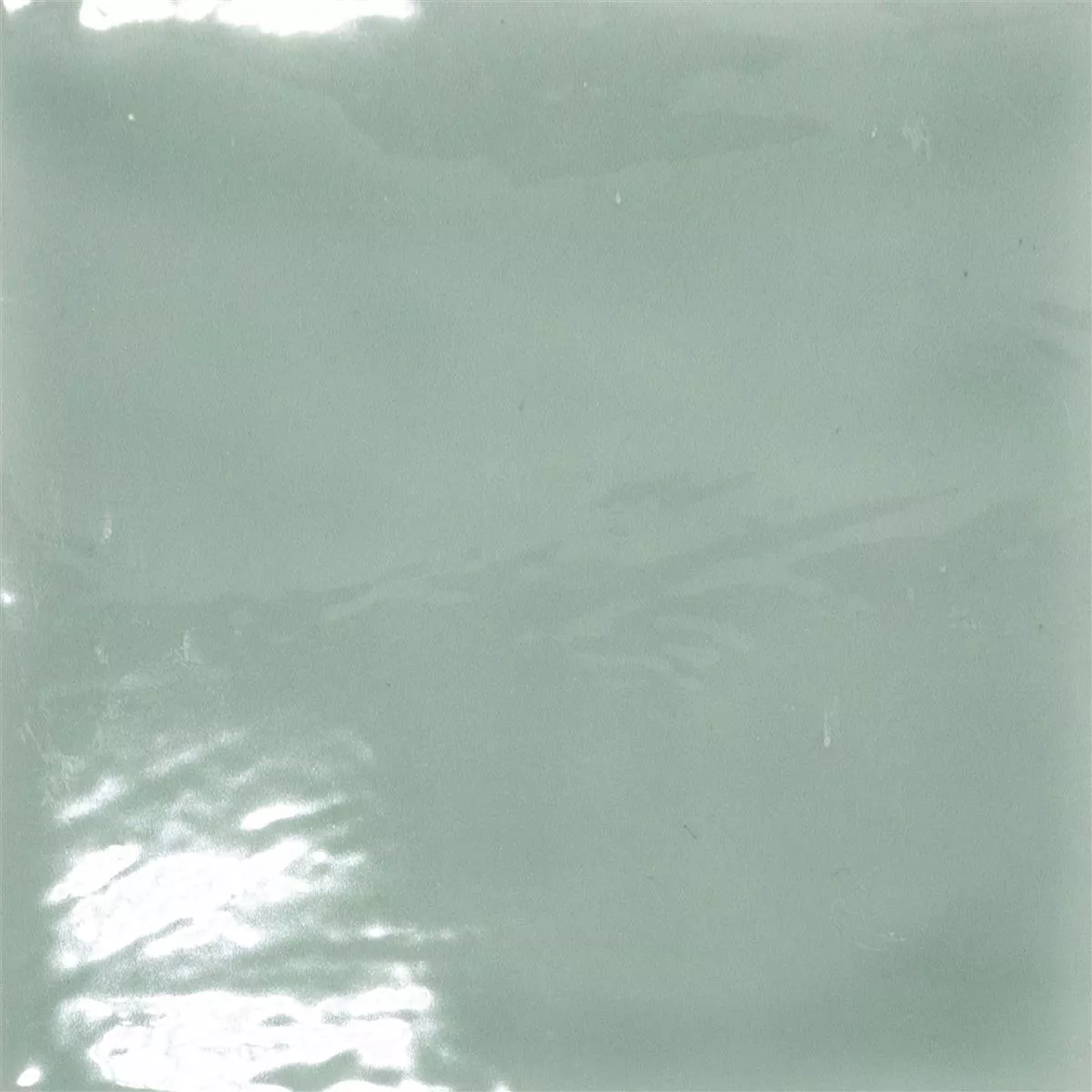Wall Tiles Tamaris Eloy Glossy Waved Cyan 13x13cm 