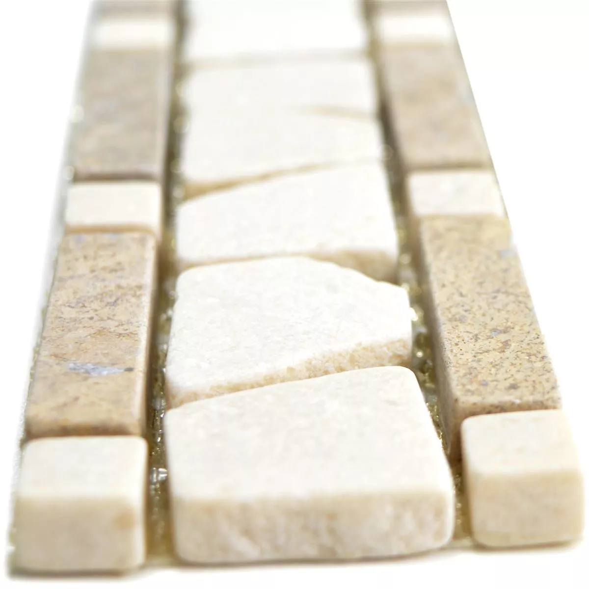 Natural Stone Tiles Border Vimeiro Chocolate Cremarfil