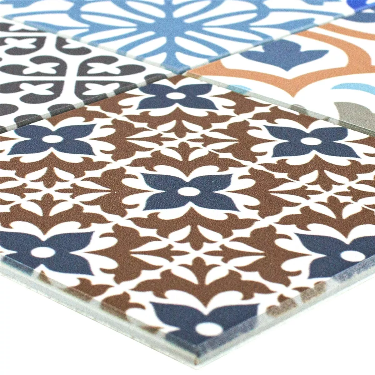 Vinyl Mosaic Tiles Self Adhesive Poznan Colored