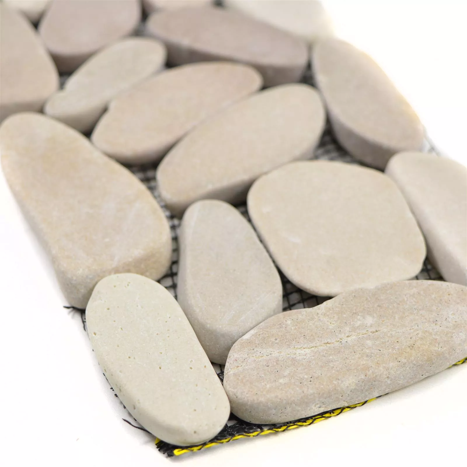 River Pebbles Border Chenoa Tan 10x30cm