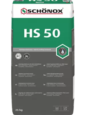 Masilla de película gruesa Schönox HS 50 - 25 kg