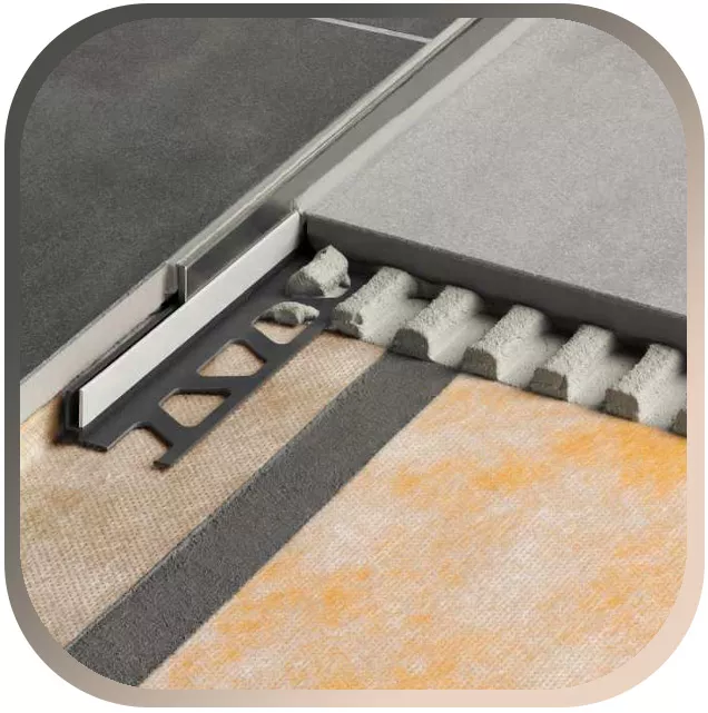 Showerprofil-S stainless steel