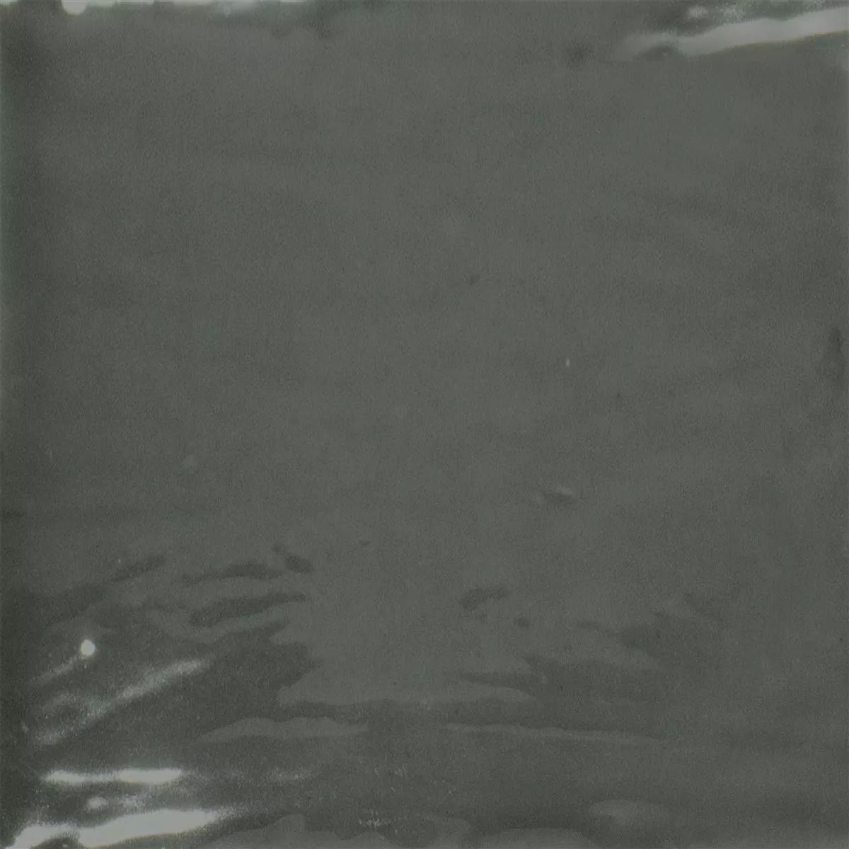 Wall Tiles Tamaris Eloy Glossy Waved Dark Grey 13x13cm